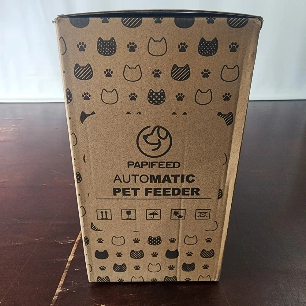 Smart Pet Feeder Cat Dog Digital Panel Verion‎ With Camera